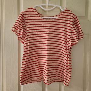 Madewell size XL stripe tee